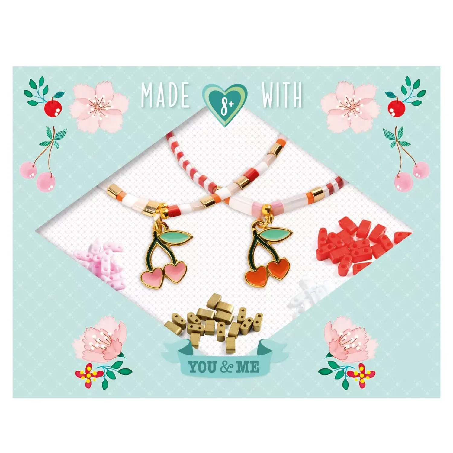 LGA Beads and Jewelry Tila and Cherries