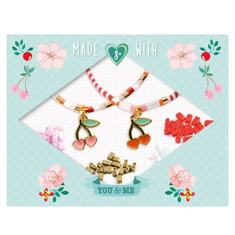 LGA Beads and Jewelry Tila and Cherries