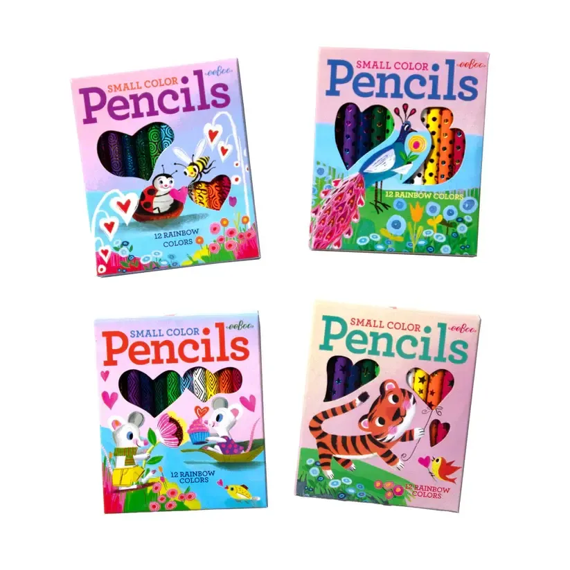 Eeboo Small Valentine Pencils