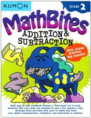 Kumon Math Bites - Add &amp; Subtract Grade 2