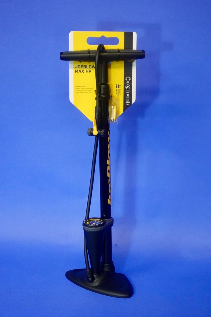 Topeak JoeBlow Max HP Floor Pump - 160psi, Black