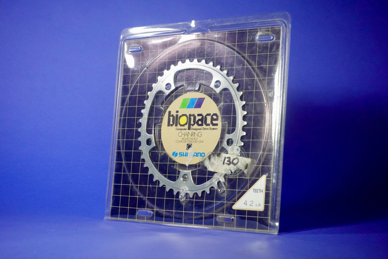 NIB Shimano Biopace Chainring 42T 130BCD