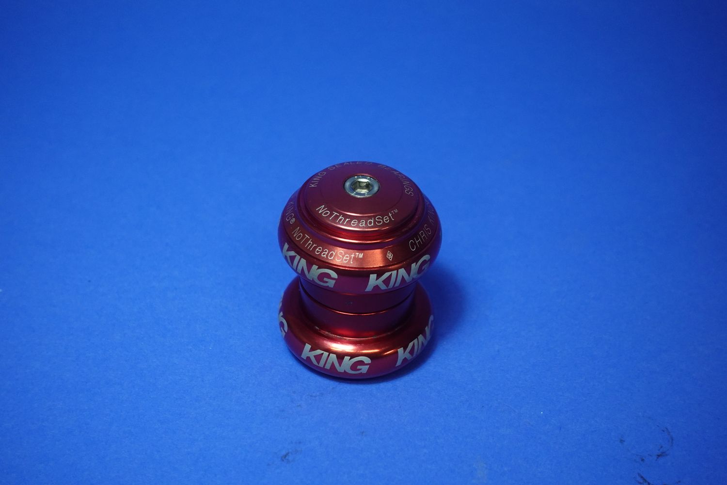 Chris King NoThreadSet 1 1/8&quot; Headset (Red)
