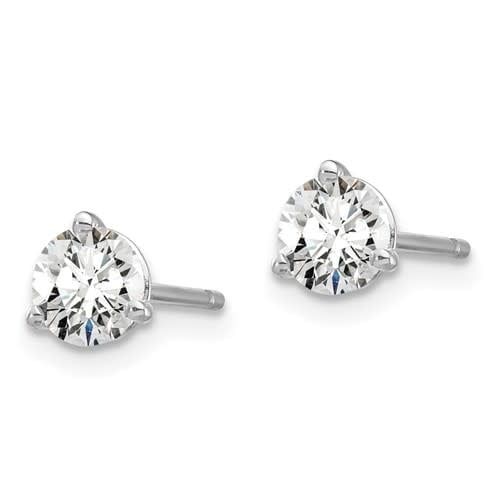 Diamond Earrings - Martini - 0.75ctw - 14ktw, Lab, VS,/SI1, DEF