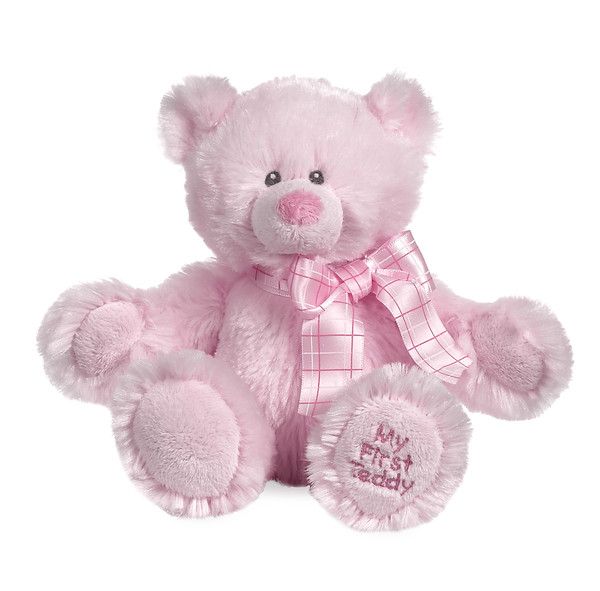 MY FIRST TEDDY (SMALL), Color: PINK, Size: N/A