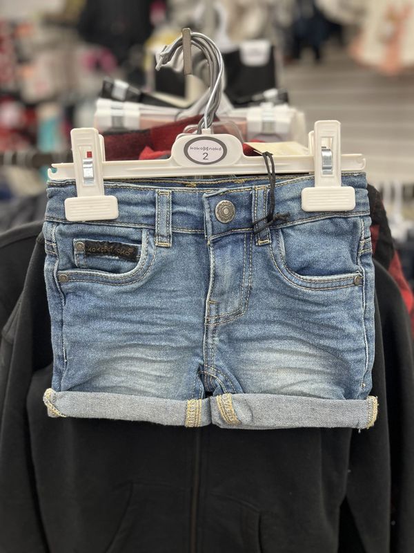  JEAN SHORTS, Color: BLUE, Size: 2