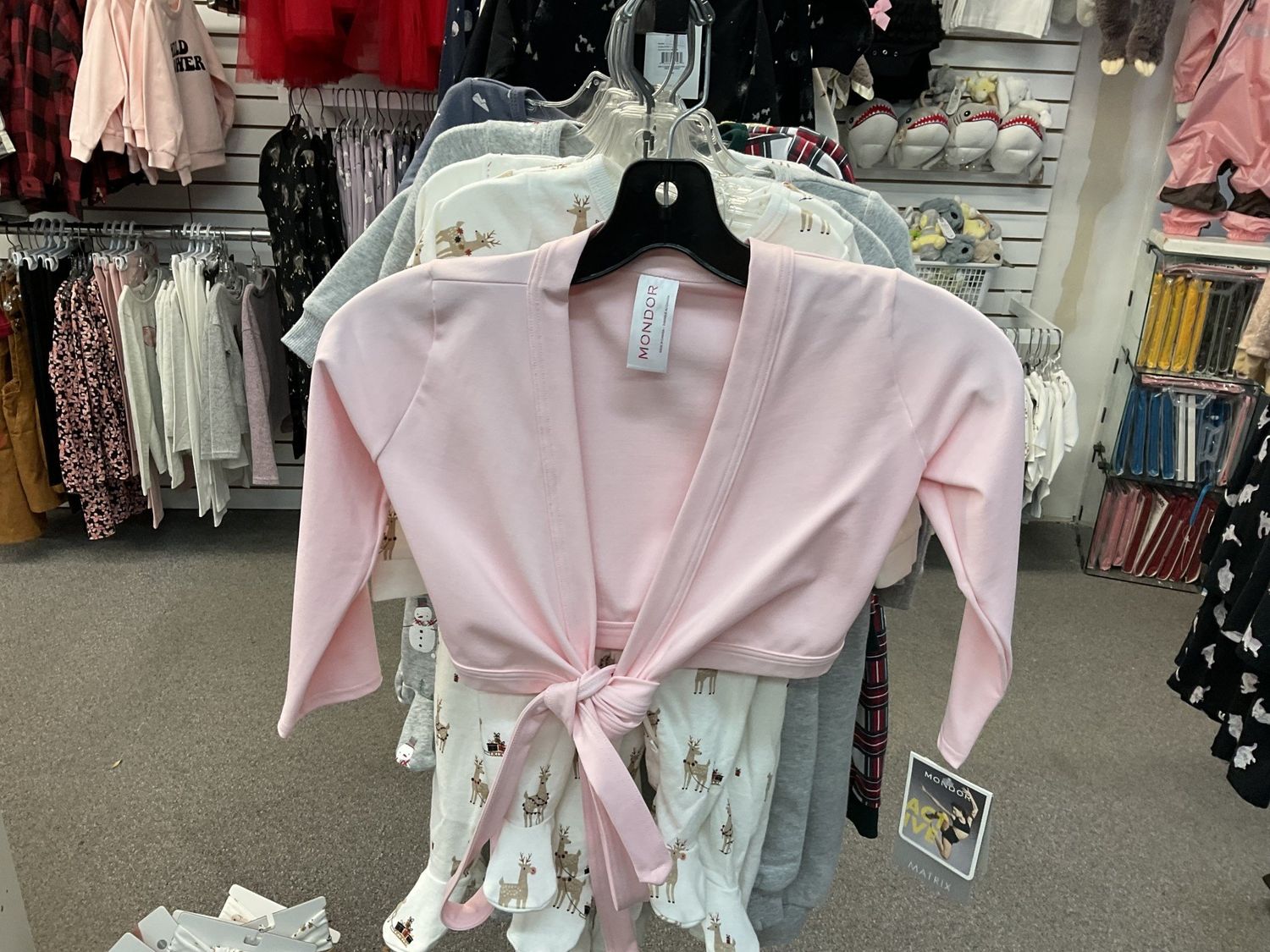 WRAP TOP PINK