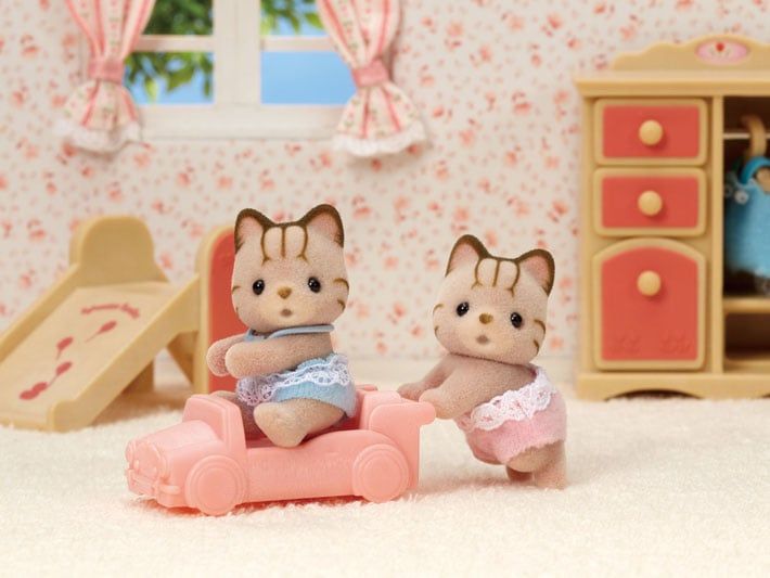Sandy Cat Twins