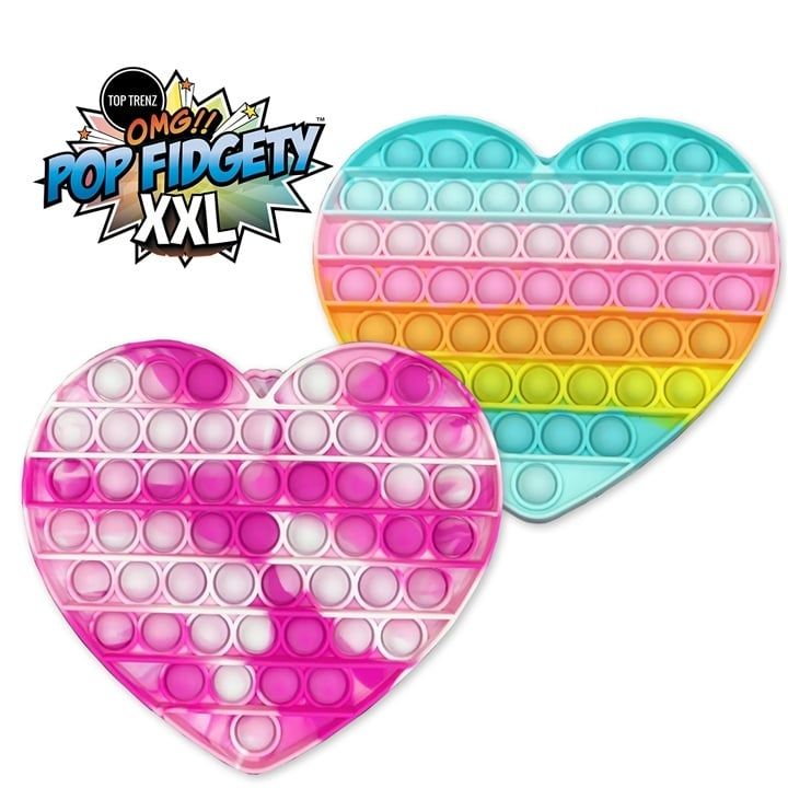 OMG Pop Fidgety XXL Heart