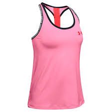 GIRLS UA Knockout Tank, Size: YXS