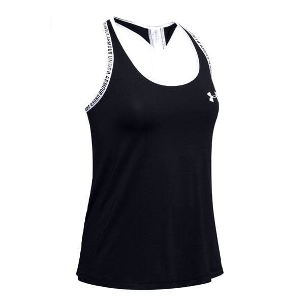 Girls UA Knockout Tank-BLK