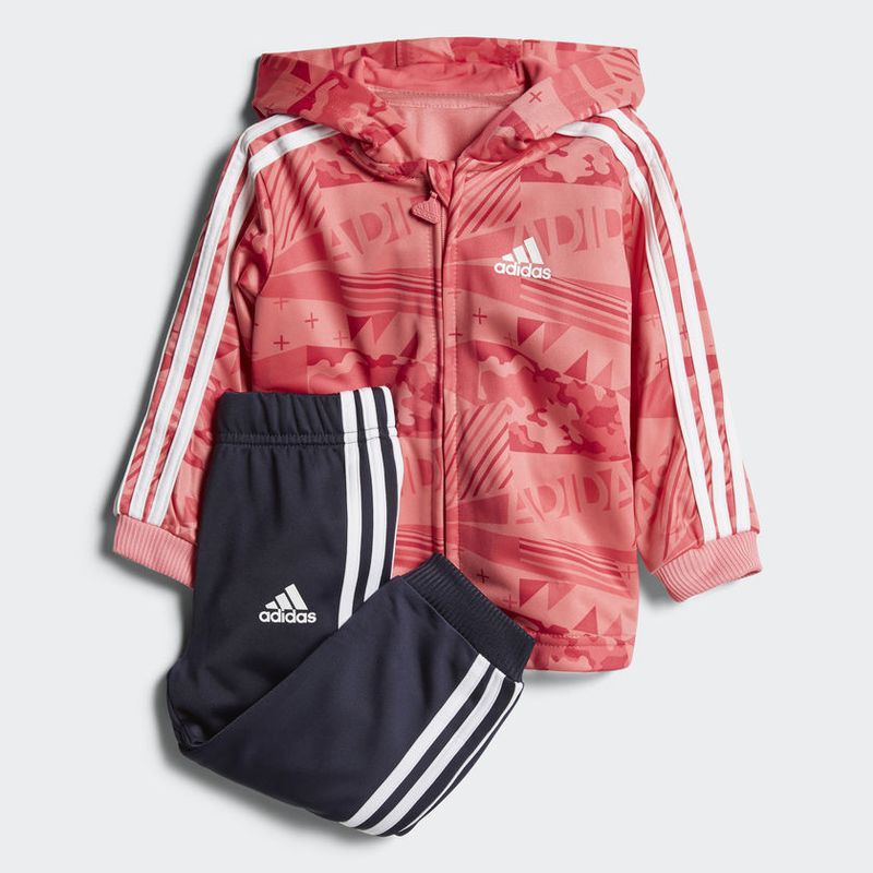 INFANTS SHINY HOODED JOGGER SET