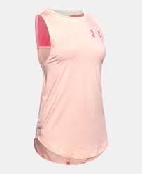 Armour Heat Gear Tank-Peach Frost