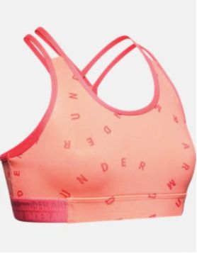 Armour HeatGear Novelty Bra PINK