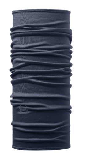 LIGHTWEIGHT MERINO WOOL-SOLID DENIM-BUFF
