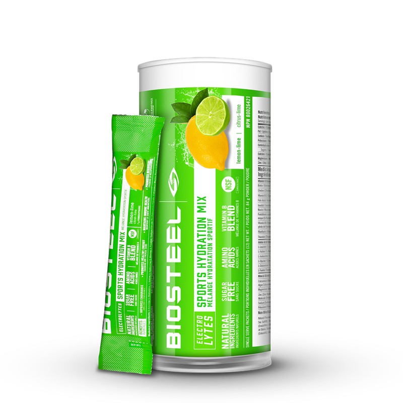 BIOSTEEL SPORTS HYDRATION - LEMON/LIME - 12 PACK