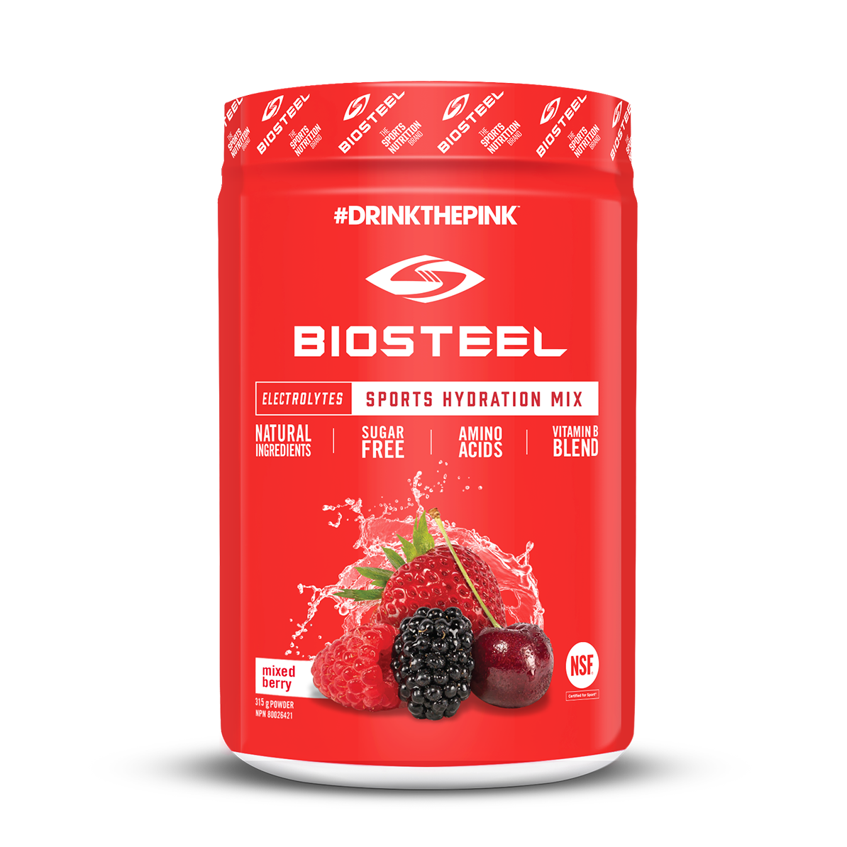 BIOSTEEL  SPORTS HYDRATION - MIXED BERRY - 315g