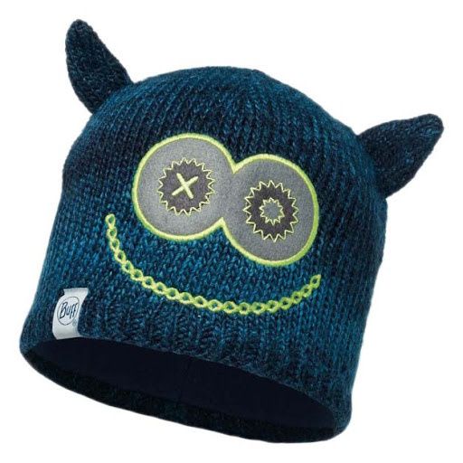 Monster Dark Navy - Child Knitted &amp; Polar Hat BUFF®