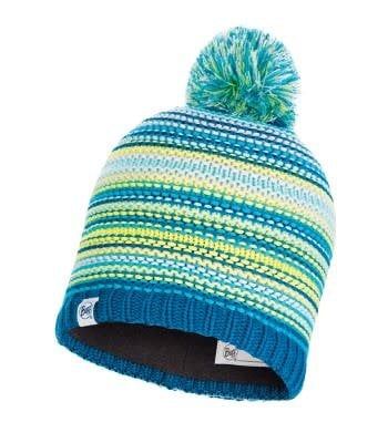Amity Turquoise - Jr Knitted &amp; Polar Hat BUFF®