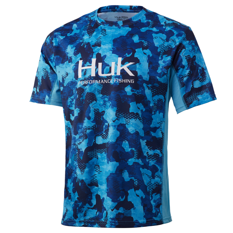 huk icon X KC refraction camo blue ss sm