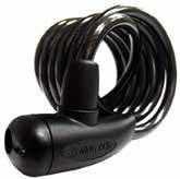 lock cobra  3 keys with cable 12mm x 72&#39;&#39;