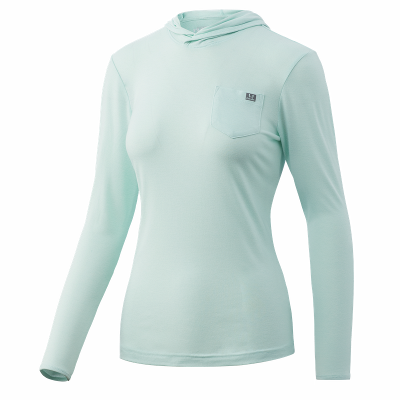 huk waypoint Ls seafoam med