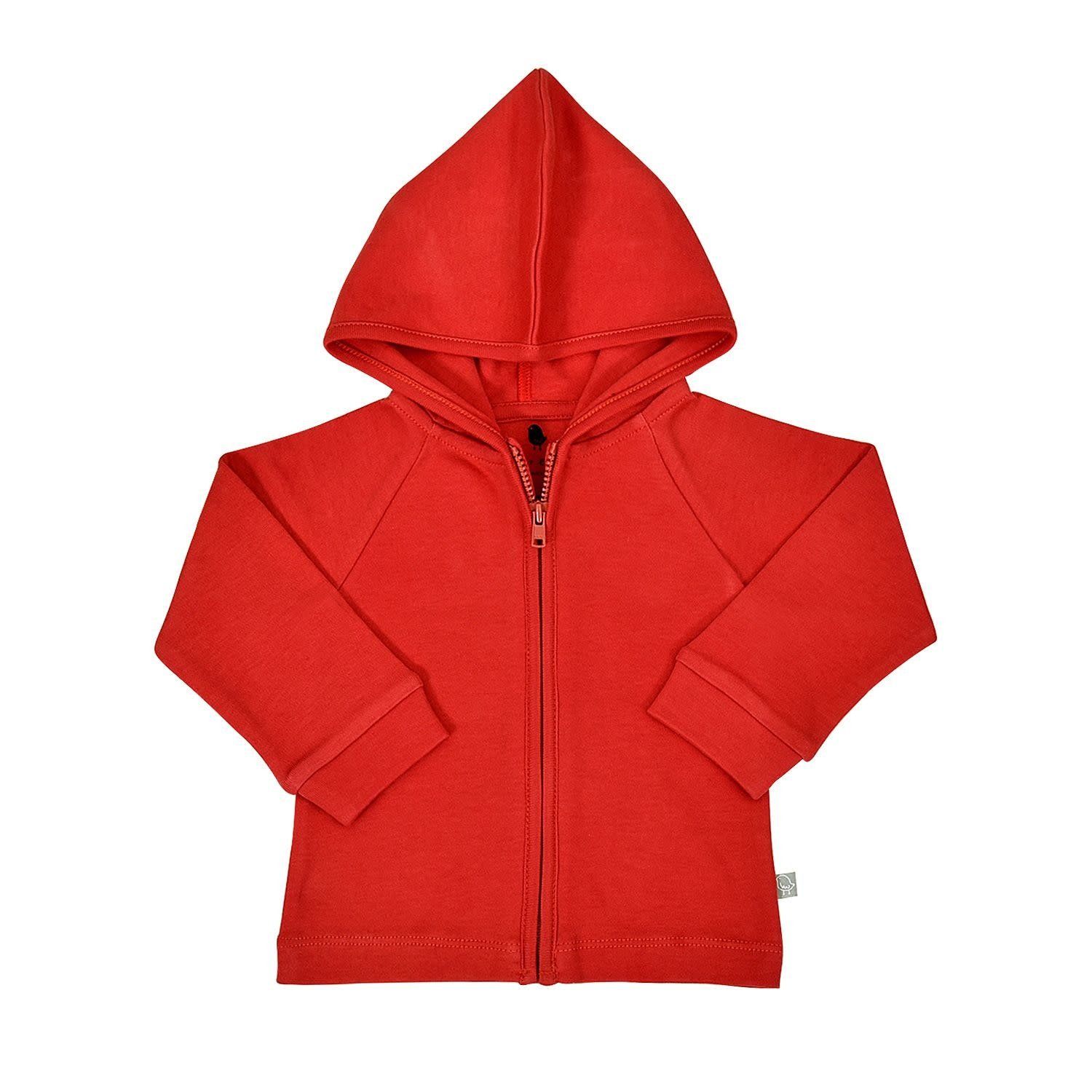 Finn + Emma Hoodie, Color: Mecca Orange, Size: 12 - 18 mo