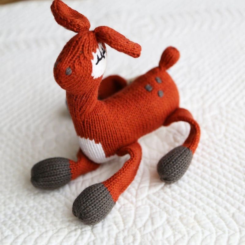 Sienna the Fawn- rattle buddy