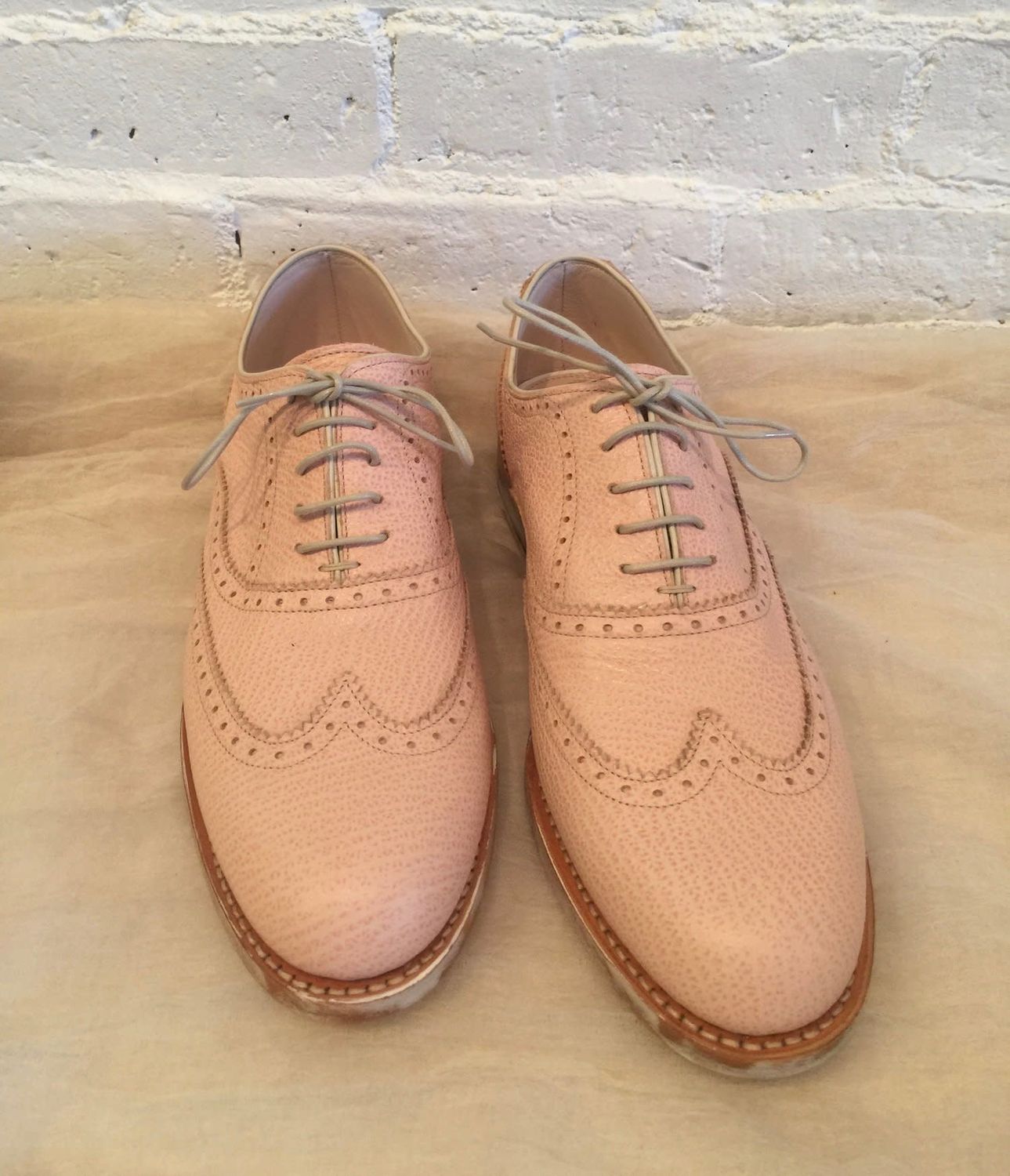 Paraboot Prado Oxfords- Pink, Size: 8