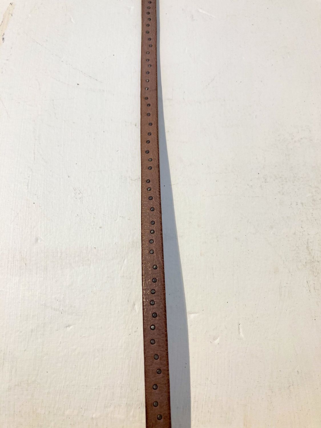 Post &amp; Co Leather Belt, Color: Brown