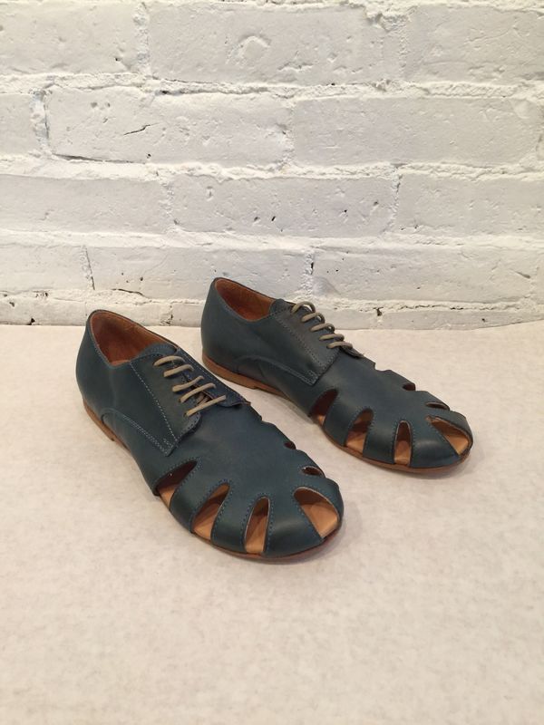 Gidigio: Leather Cutout Oxford |