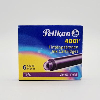 Pelikan: 4001 Ink Cartridge - 6 pack -