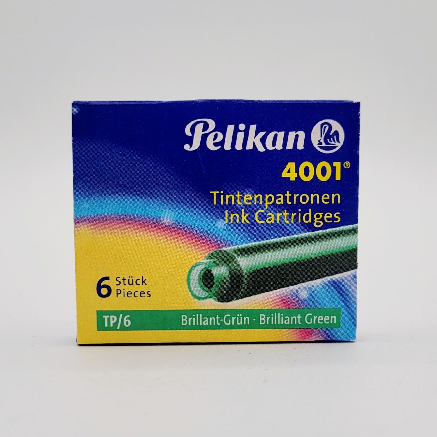 Pelikan: 4001 Ink Cartridge - 6 pack -, Color: Brilliant Green