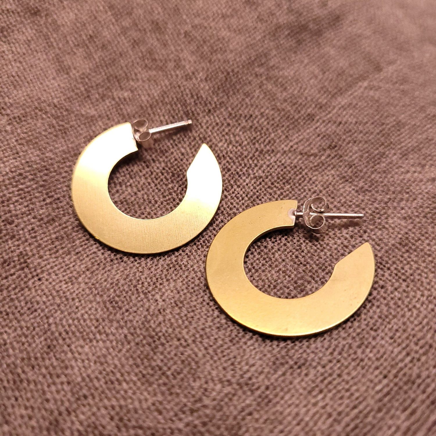 Natalie Joy: Minimalist Hoops|, Size: Small