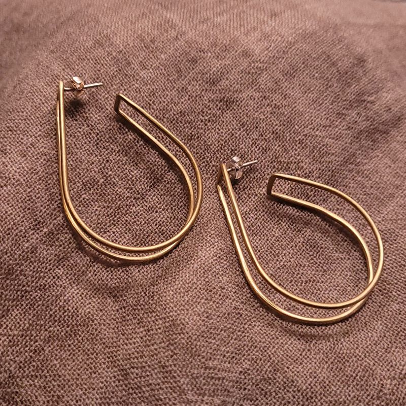 Natalie Joy: Teardrop Cage Hoops