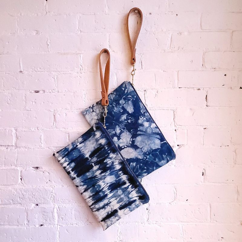 Katrin Reifeiss: Indigo Collection Pouch -