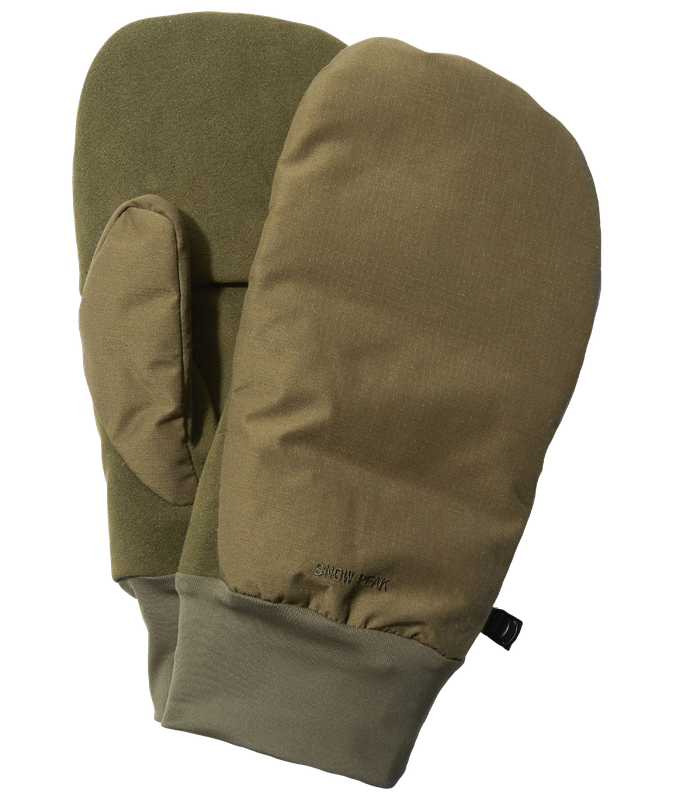 Snow Peak: Fire-Resistant Down Mittens |