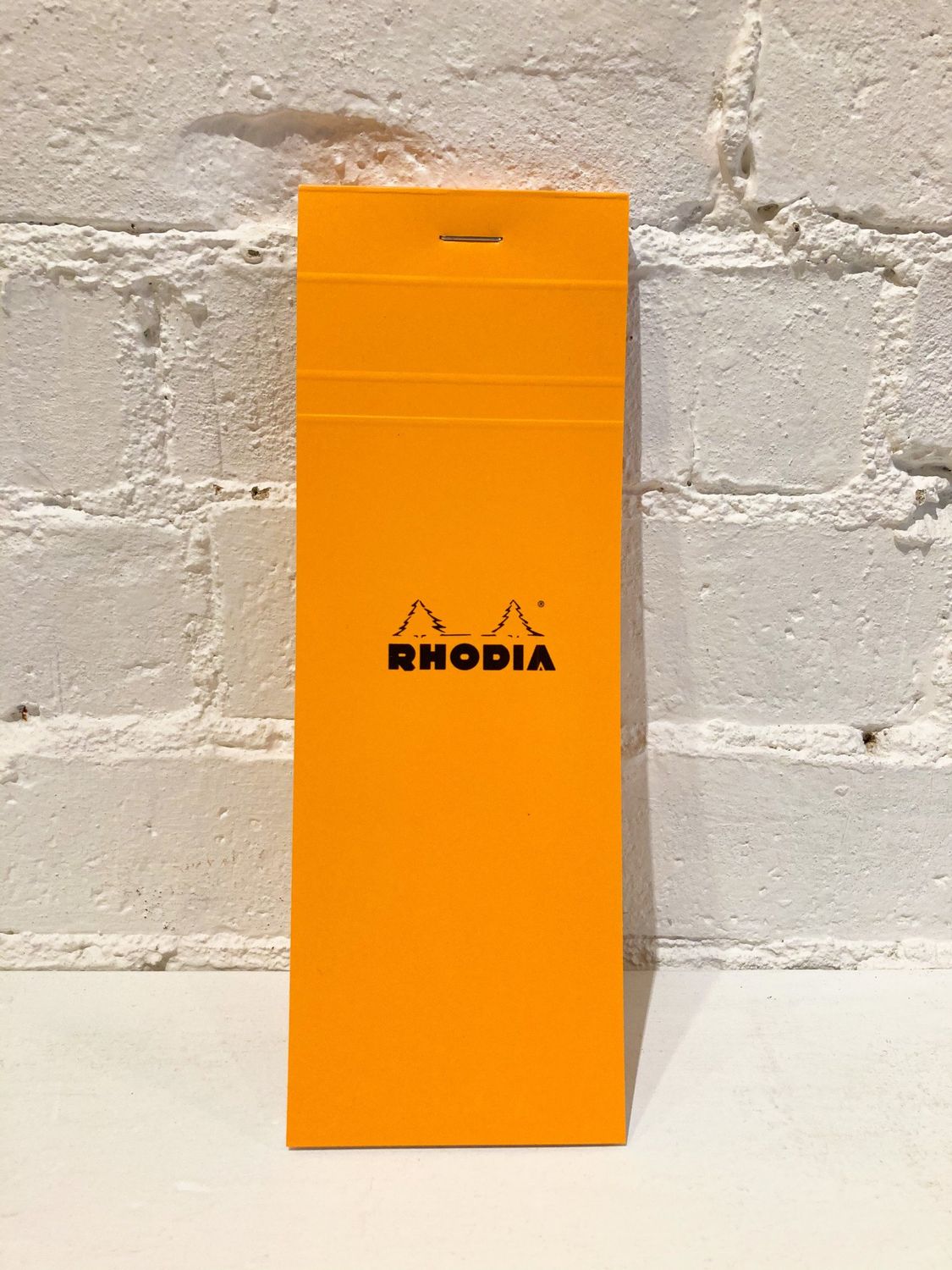 Rhodia: Bloc Rhodia #8 - Graph | 2.9 x 8.3 (Orange)