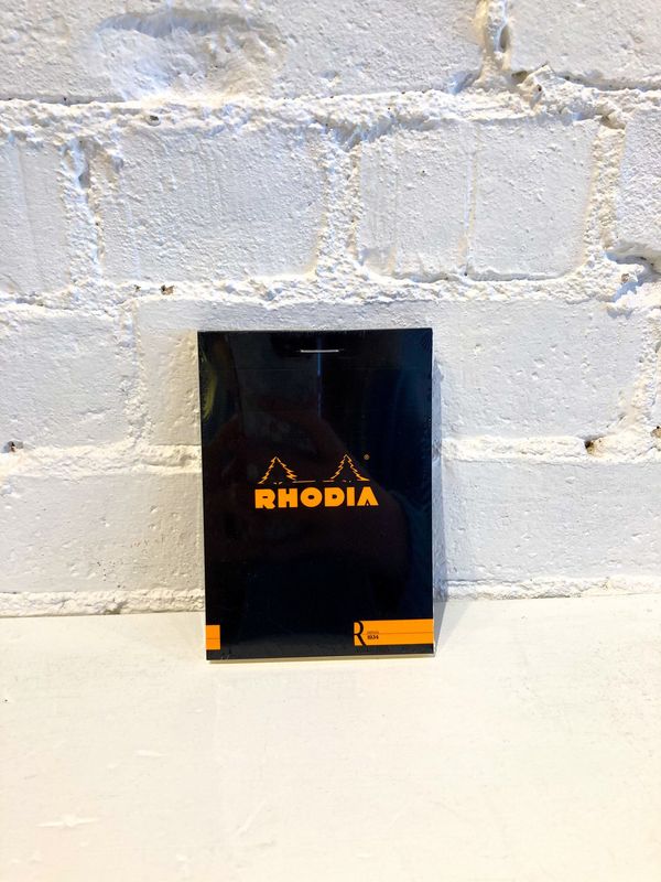 Rhodia: La Gamme Notepad Black