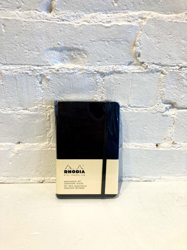 Rhodia: Dot Hardcover Notebook Black