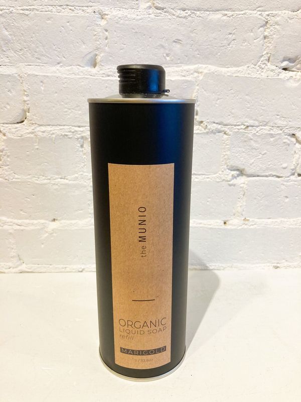 The Munio Organic Liquid Soap Refill- Marigold