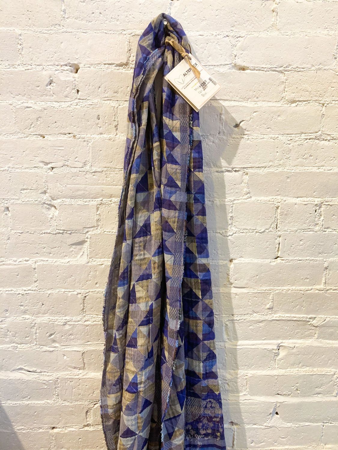 L&#39;étol Milan Blue Scarf