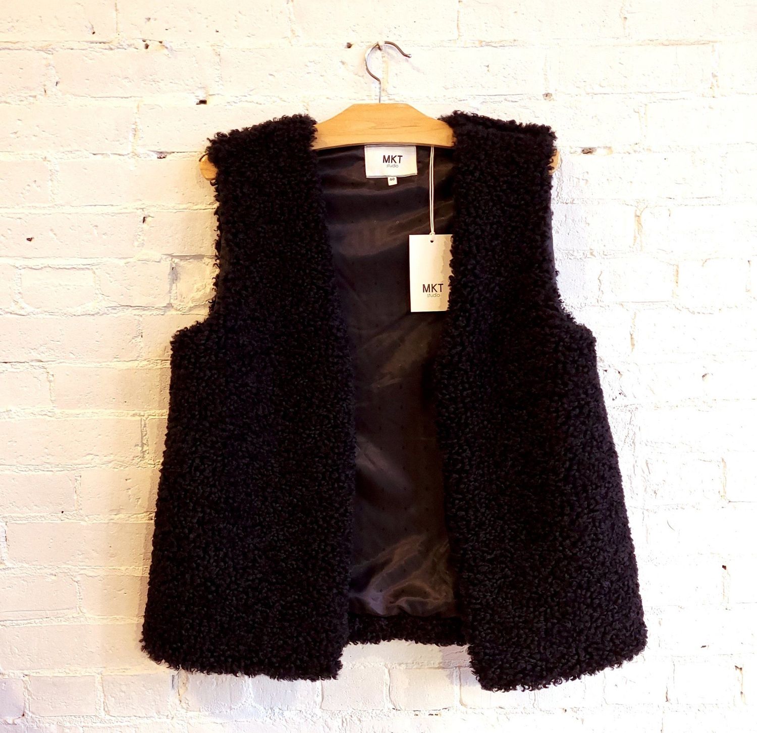 MKT Studio: Grace Vest | Black | Size 40