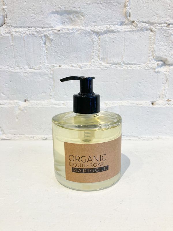 The Munio Organic Liquid Soap- Marigold