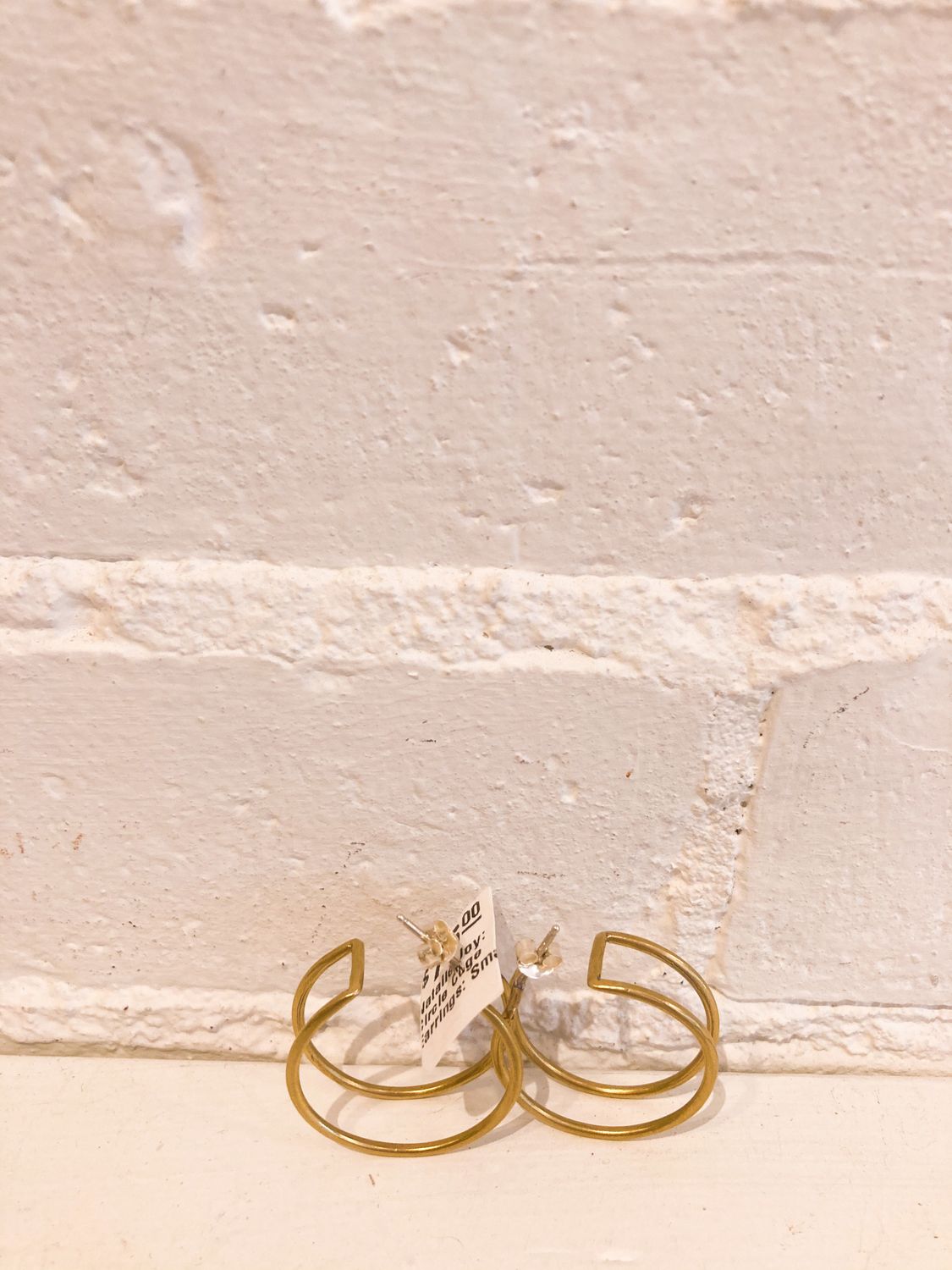 Natalie Joy: Circle Cage Earrings - Small