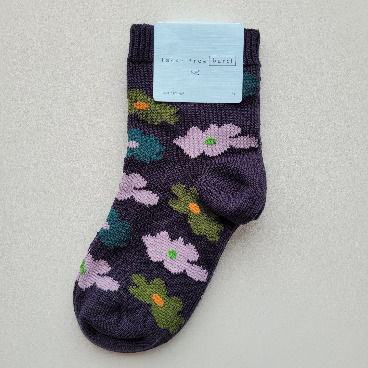 Hansel From Basel: Abbie Short Crew Sock (Navy)
