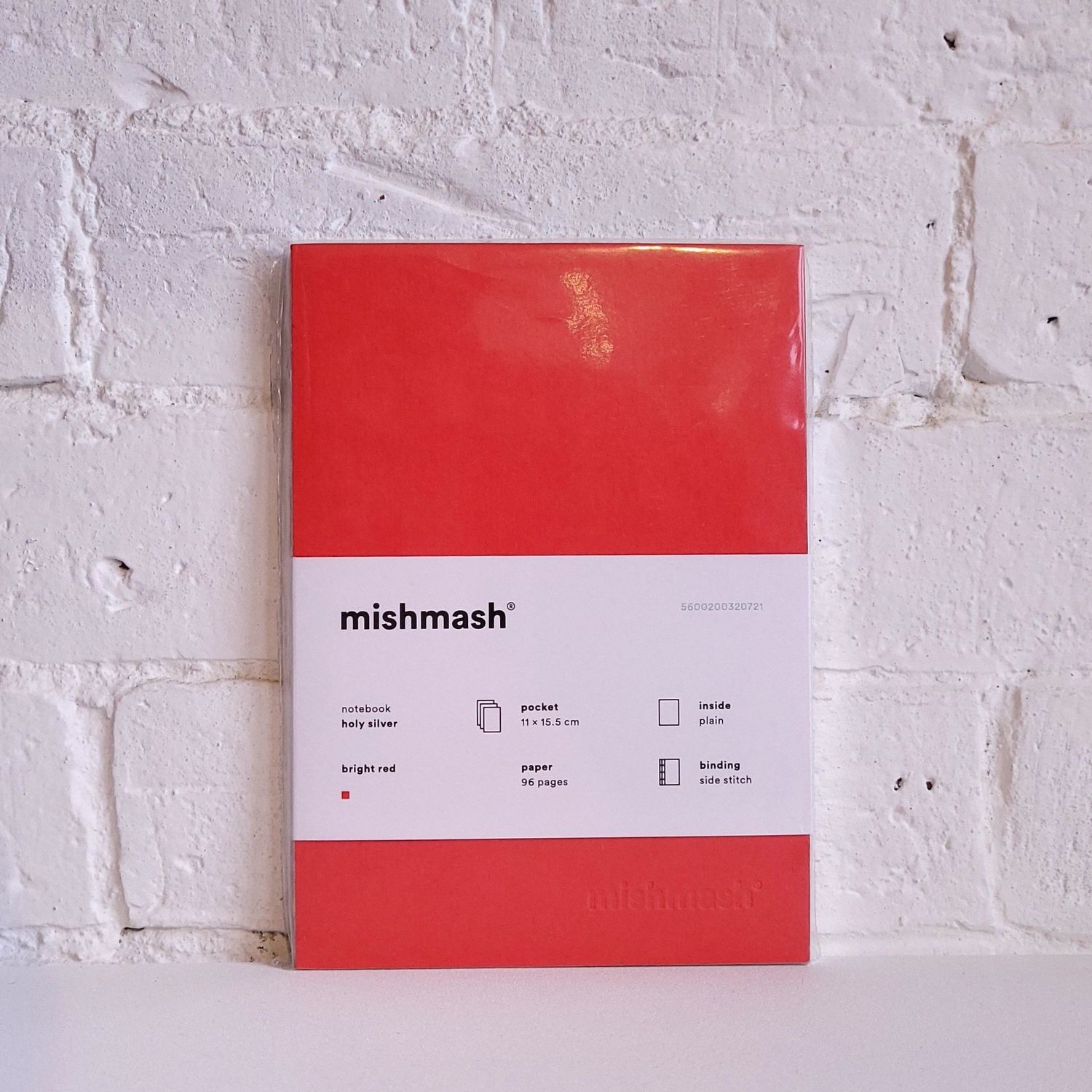Mishmash Holy Silver Red notebook S