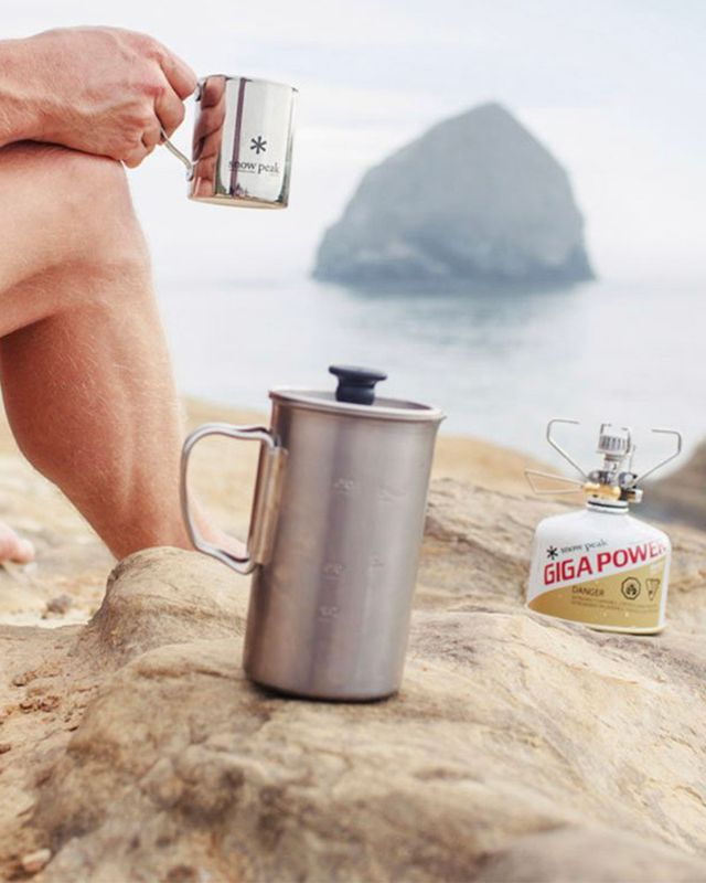 Snow Peak: Titanium French Press