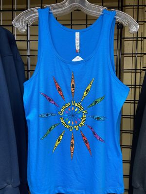 CVK - logo 2021 Ladies Tanktop, Color: Blue, Size: Small