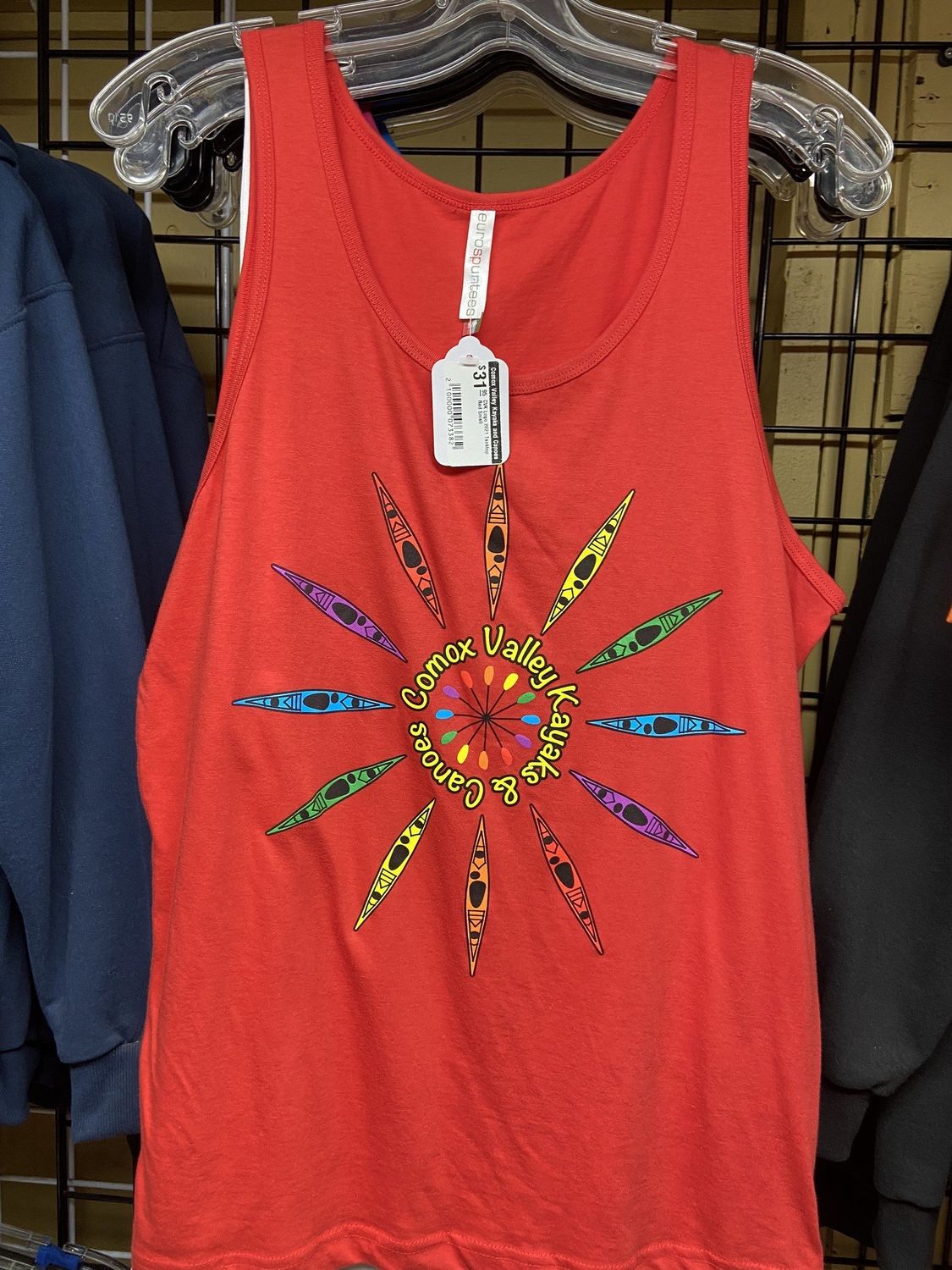 CVK - Logo 2021 Tanktop, Color: Red, Size: Small
